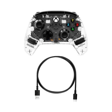 JOYSTICK HYPERX CLUTCH GLADIATE RGB, PC, XBOX SERIES, CLEAR - 5