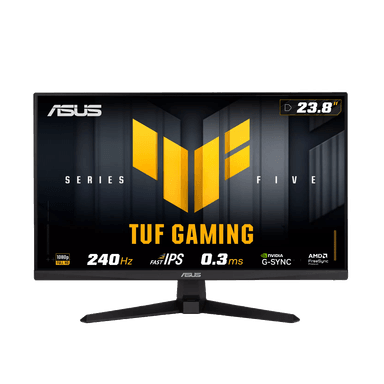 MONITOR GAMER ASUS TUF GAMING VG249QM5A 23.8' FHD, 240HZ, 0.3MS, HDR10, AMD FREESYNC PREMIUM, G-SYNC - 1