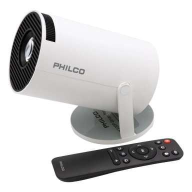 PROYECTOR SMART PHILCO H300 PRO, ANDROID 11, 720P, WIFI 6, BLUETOOTH 5.0, USB, HDMI, BLANCO - 2