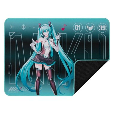 MOUSEPAD GAMER ASUS TUF GAMING P1 HATSUNE MIKU EDITION, 26 X 36CM, RESISTENTE AL AGUA - 2