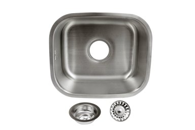 LAVAPLATOS FDV BE NEW PIO SQUARE 1C + DESAGÜE COMPLETO 41.5 CM - 5