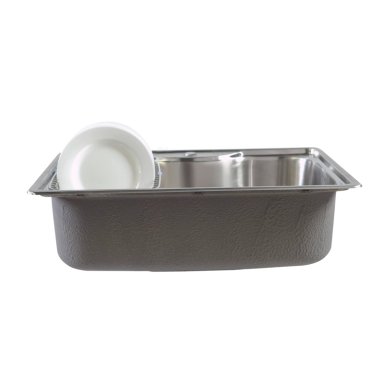 LAVAPLATOS FDV ACQUA 1C + DESAGÜE + CANASTO 75 CM - 3