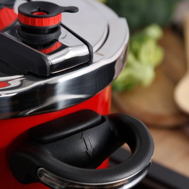 OLLA PRESION SIMPLE COOK AVIGNON ROJO 6 LTS - 2