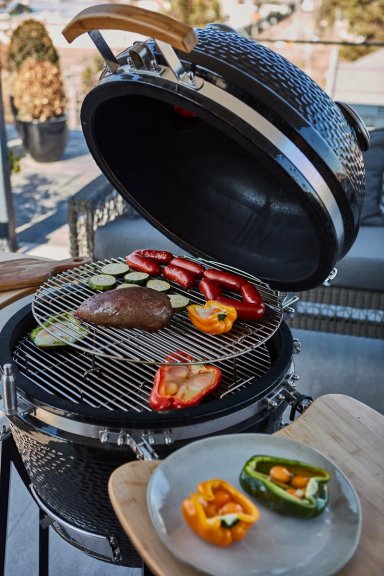 PARRILLA A CARBON KAMADO SIMPLE COOK TOKIO - 5