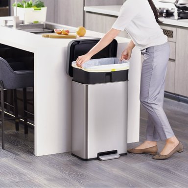 BASURERO EKO COZY INOX 45 LTS - 5