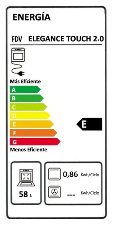 HORNO FDV ELEGANCE TOUCH 2.0 - 8
