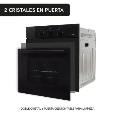 HORNO FDV DESIGN BLACK - 5
