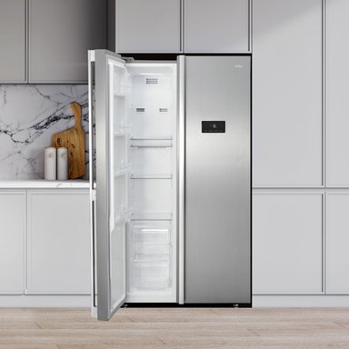 REFRIGERADOR SIDE BY SIDE SLIM 442 LTS FDV SILVER. - 9