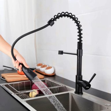 GRIFERÍA FDV TOP PRO BLACK EXTENSIBLE - 2