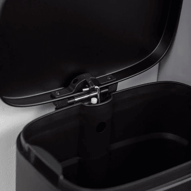 BASURERO 30L CON PEDAL NEGRO MATE SIMPLE COOK - 4