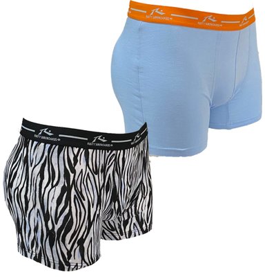 BIPACK BÓXER HOMBRE RUSTY HIGGS GRIS CELESTE - 1