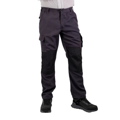 PANTALÓN CARGO HOMBRE HARDWORK CARBÓN GREY HW DAKOTA ANTIÁCIDO - 2