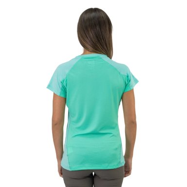 POLERA DRY FIT HW SPX MANGA CORTA MUJER AQUA - 4