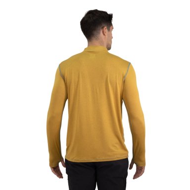 POLERA DRY FIT HW SPX MANGA LARGA HOMBRE MUSTARD - 6