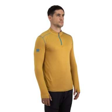 POLERA DRY FIT HW SPX MANGA LARGA HOMBRE MUSTARD - 7
