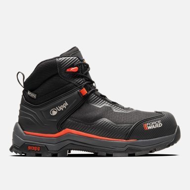 ZAPATO SEGURIDAD LIPPI PRO WORK HOMBRE STRATOS MID ROJO - 1