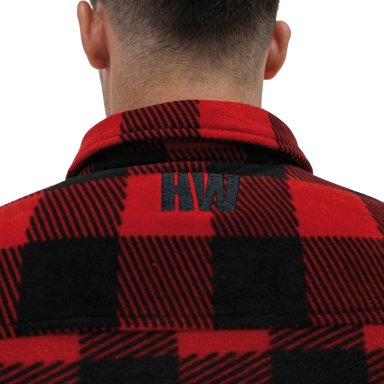 CHAQUETA HOMBRE HARDWORK ROJO FLEECE CONRAD - 5