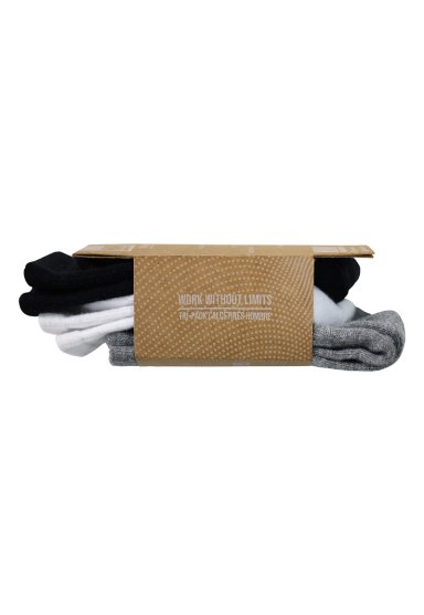 TRIPACK CALCETINES HW ALGODON TOBILLERO HOMBRE - 4
