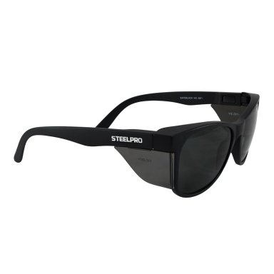 LENTE SEGURIDAD SAFEBLACK GRIS STEELPRO - 3