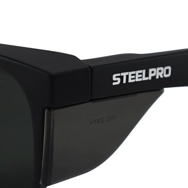 LENTE SEGURIDAD SAFEBLACK GRIS STEELPRO - 5