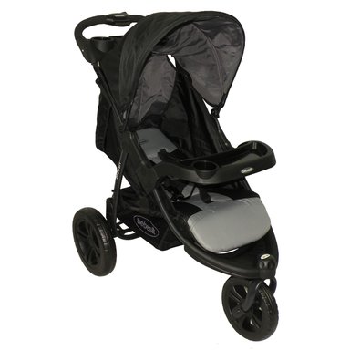 COCHE TRAVEL SYSTEM FOX NEGRO CON GRIS BEBESIT - 2