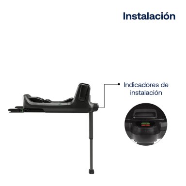SILLA AUTO NUNA PIPA NEXT BASE NEGRO - 4