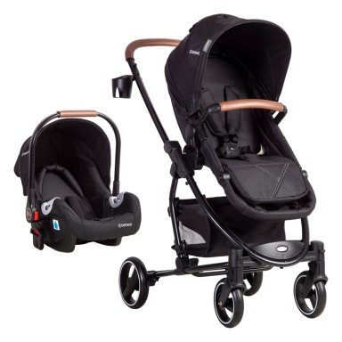 COCHE BEBESIT TRAVEL SYSTEM ALFA NEGRO - 1
