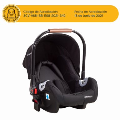 COCHE BEBESIT TRAVEL SYSTEM ALFA NEGRO - 8