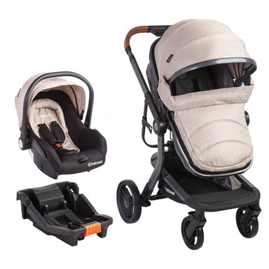 COCHE CUNA BEBESIT TRAVEL SYSTEM TAURUS BEIGE - 2