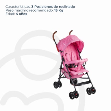 COCHE PARAGUA 5126 ROSADO - 7