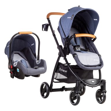 COCHE TRAVEL SYSTEM FE NIX AZUL BEBESIT - 1