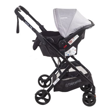 COCHE CUNA TRAVEL SYSTEM VOX GRIS - 4
