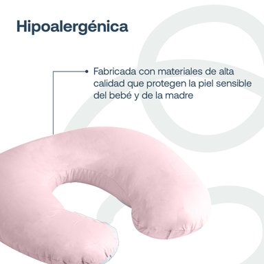 COJIN DE LACTANCIA ROSA BEBESIT - 4