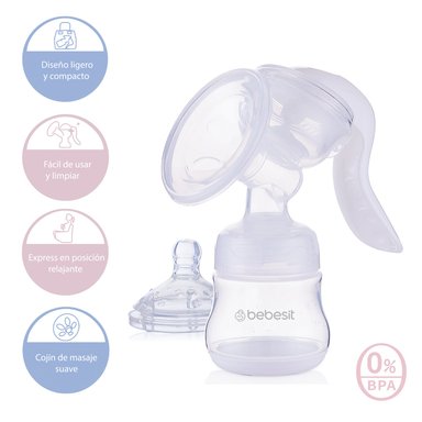 EXTRACTOR LECHE BEBESIT MANUAL MAGIC EASY - 2