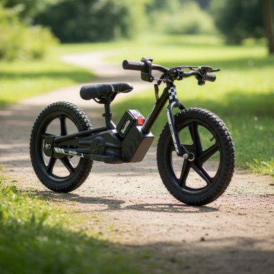 BICICLETA ELÉCTRICA BEBESIT ARO 12 BERIDE NEGRA - 2