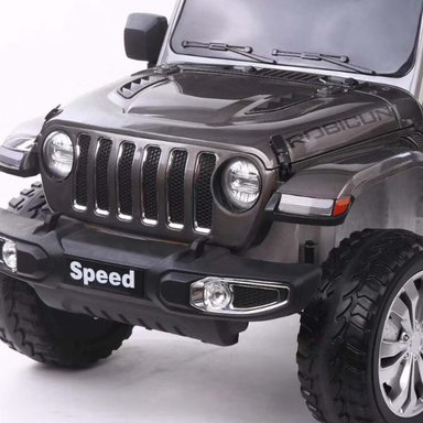 AUTO A BATERIA CAMIONETA RENEGADE NEGRA BEBESIT - 4