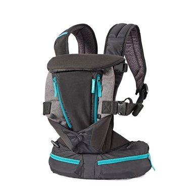 PORTABEBÉ INFANTINO CARRY ON MULTIPOCKET NEGRO - 4