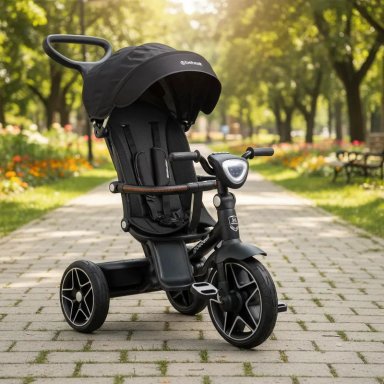 TRICICLO INFANTIL EXPLORER NEGRO BEBESIT - 2