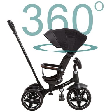 TRICICLO INFANTIL EXPLORER NEGRO BEBESIT - 3