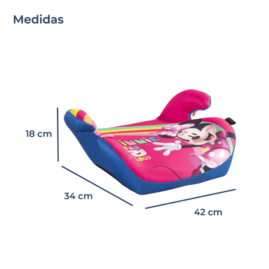 ALZADOR DISNEY AUTO MINNIE ROSADO - 5