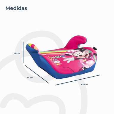 ALZADOR DISNEY AUTO MINNIE ROSADO - 7