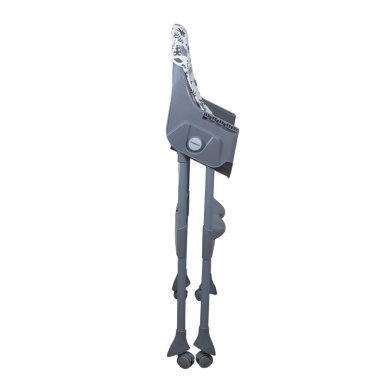 SILLA COMER BEBESIT STEPS GRIS - 4