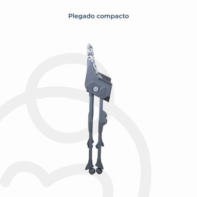 SILLA COMER BEBESIT STEPS GRIS - 9