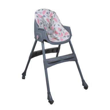 SILLA DE COMER STEPS ROSADA BEBESIT - 3