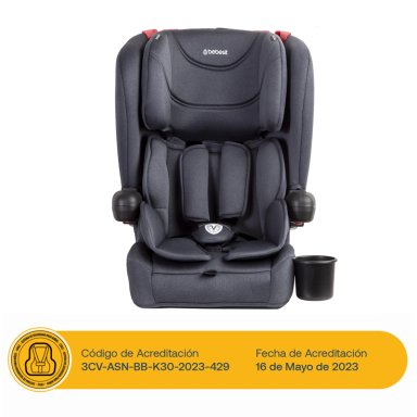 SILLA AUTO BEBESIT BUTACA SMARTFIX NEGRO - 2