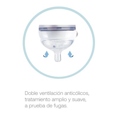 PACK MAMADERA BEBESIT MY CUP + MANILLA Y TETINA BLANCO - 6