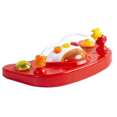 ANDADOR BEBESIT MUSICAL AIRBUS ROJO CELESTE - 5