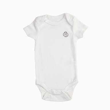 PACK 8 BODY ALGODON UNISEX BEBESIT BLANCO MANGA CORTA 6-9M - 4