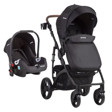 COCHE CUNA BEBESIT TRAVEL SYSTEM QUEST LX NEGRO - 2
