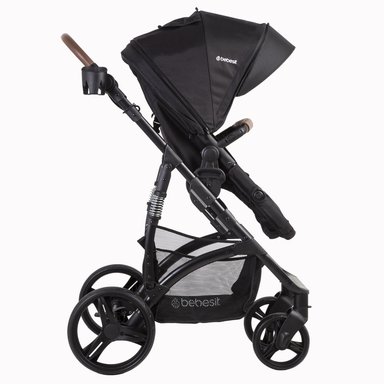 COCHE CUNA BEBESIT TRAVEL SYSTEM QUEST LX NEGRO - 5